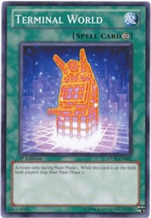 Terminal World (STOR-EN062) - Storm of Ragnarok 1st Edition - Premium Yugioh Single from Konami - Just $0.36! Shop now at Game Crave Tournament Store