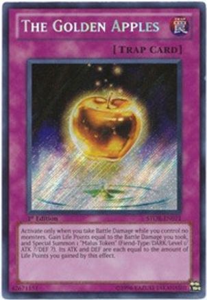 The Golden Apples (STOR-EN071) - Storm of Ragnarok Unlimited - Premium Yugioh Single from Konami - Just $0.42! Shop now at Game Crave Tournament Store