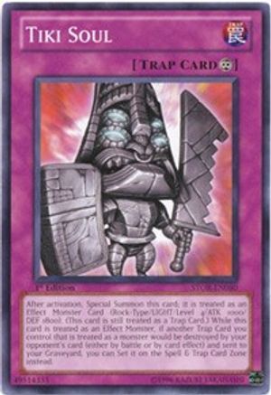 Tiki Soul (STOR-EN080) - Storm of Ragnarok 1st Edition - Premium Yugioh Single from Konami - Just $0.25! Shop now at Game Crave Tournament Store