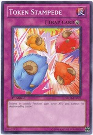 Token Stampede (STOR-EN076) - Storm of Ragnarok Unlimited - Premium Yugioh Single from Konami - Just $0.25! Shop now at Game Crave Tournament Store