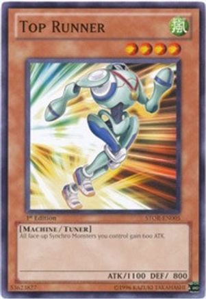 Top Runner (STOR-EN005) - Storm of Ragnarok Unlimited - Premium Yugioh Single from Konami - Just $0.25! Shop now at Game Crave Tournament Store