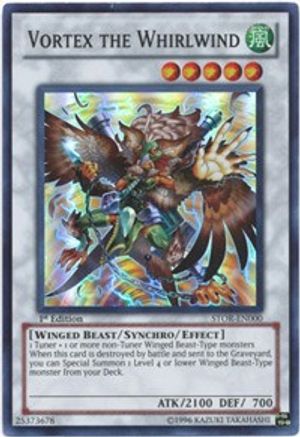 Vortex the Whirlwind (STOR-EN000) - Storm of Ragnarok 1st Edition - Premium Yugioh Single from Konami - Just $0.26! Shop now at Game Crave Tournament Store