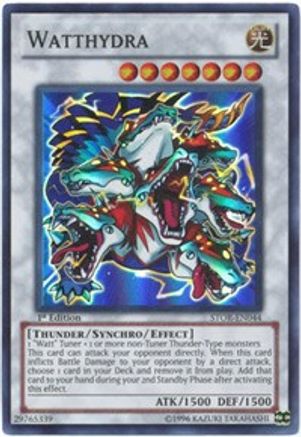 Watthydra (STOR-EN044) - Storm of Ragnarok Unlimited - Premium Yugioh Single from Konami - Just $2.41! Shop now at Game Crave Tournament Store