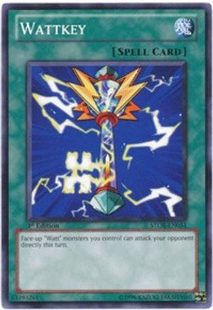 Wattkey (STOR-EN054) - Storm of Ragnarok Unlimited - Premium Yugioh Single from Konami - Just $0.25! Shop now at Game Crave Tournament Store