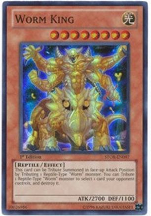 Worm King (STOR-EN097) - Storm of Ragnarok Unlimited - Premium Yugioh Single from Konami - Just $0.74! Shop now at Game Crave Tournament Store