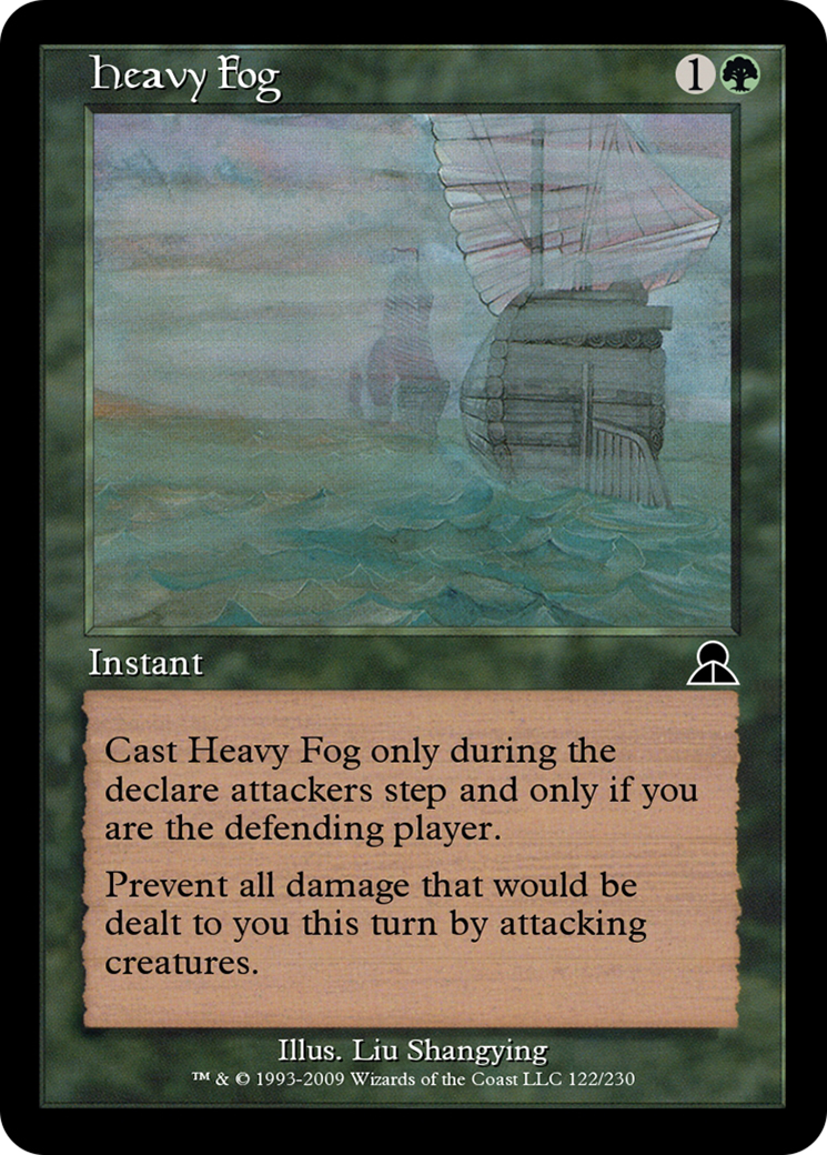 Heavy Fog (ME3-122) - Masters Edition III - Premium MTG Single from Wizards of the Coast - Just $0! Shop now at Game Crave Tournament Store