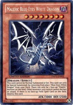 Malefic Blue-Eyes White Dragon (YMP1-EN002) - Bonds Beyond Time Movie Pack Limited - Premium Yugioh Single from Konami - Just $2.09! Shop now at Game Crave Tournament Store