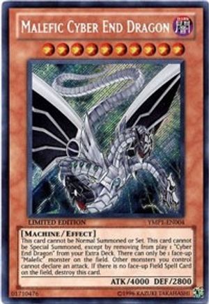 Malefic Cyber End Dragon (YMP1-EN004) - Bonds Beyond Time Movie Pack Limited - Premium Yugioh Single from Konami - Just $1.82! Shop now at Game Crave Tournament Store