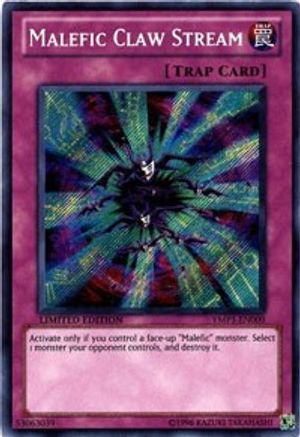 Malefic Claw Stream (YMP1-EN009) - Bonds Beyond Time Movie Pack Limited - Premium Yugioh Single from Konami - Just $0.21! Shop now at Game Crave Tournament Store