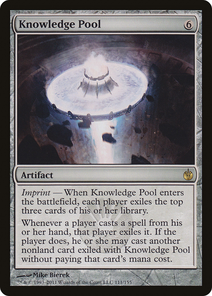 Knowledge Pool (MBS-111) - Mirrodin Besieged Foil - Premium MTG Single from Wizards of the Coast - Just $1.15! Shop now at Game Crave Tournament Store