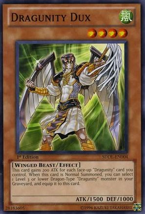 Dragunity Dux (SDDL-EN004) - Structure Deck: Dragunity Legion 1st Edition - Premium Yugioh Single from Konami - Just $0.26! Shop now at Game Crave Tournament Store