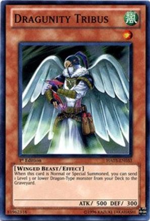 Dragunity Tribus (SDDL-EN006) - Structure Deck: Dragunity Legion Unlimited - Premium Yugioh Single from Konami - Just $0.25! Shop now at Game Crave Tournament Store
