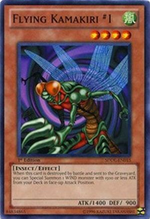 Flying Kamakiri #1 (SDDL-EN015) - Structure Deck: Dragunity Legion Unlimited - Premium Yugioh Single from Konami - Just $0.31! Shop now at Game Crave Tournament Store
