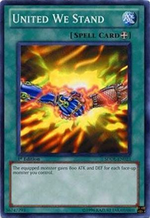 United We Stand (SDDL-EN023) - Structure Deck: Dragunity Legion Unlimited - Premium Yugioh Single from Konami - Just $0.58! Shop now at Game Crave Tournament Store