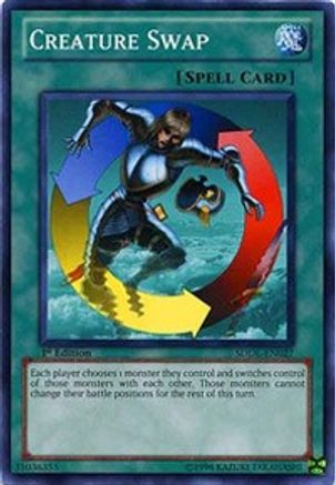 Creature Swap (SDDL-EN027) - Structure Deck: Dragunity Legion Unlimited - Premium Yugioh Single from Konami - Just $0.38! Shop now at Game Crave Tournament Store