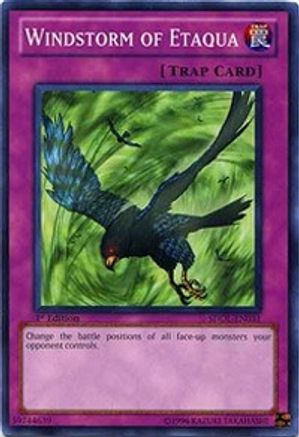Windstorm of Etaqua (SDDL-EN031) - Structure Deck: Dragunity Legion Unlimited - Premium Yugioh Single from Konami - Just $1.34! Shop now at Game Crave Tournament Store