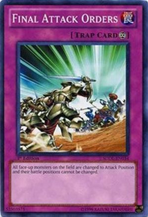 Final Attack Orders (SDDL-EN034) - Structure Deck: Dragunity Legion Unlimited - Premium Yugioh Single from Konami - Just $0.25! Shop now at Game Crave Tournament Store