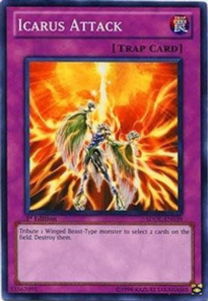 Icarus Attack (SDDL-EN039) - Structure Deck: Dragunity Legion 1st Edition - Premium Yugioh Single from Konami - Just $0.87! Shop now at Game Crave Tournament Store