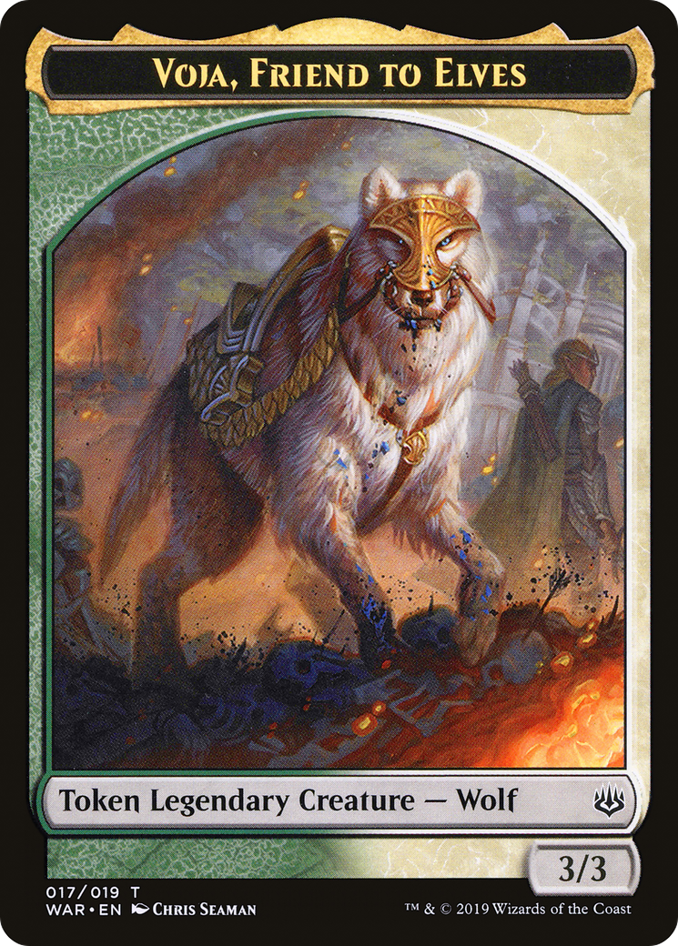 Voja, Friend to Elves (TWAR-017) - War of the Spark Tokens - Premium MTG Single from Wizards of the Coast - Just $0.18! Shop now at Game Crave Tournament Store