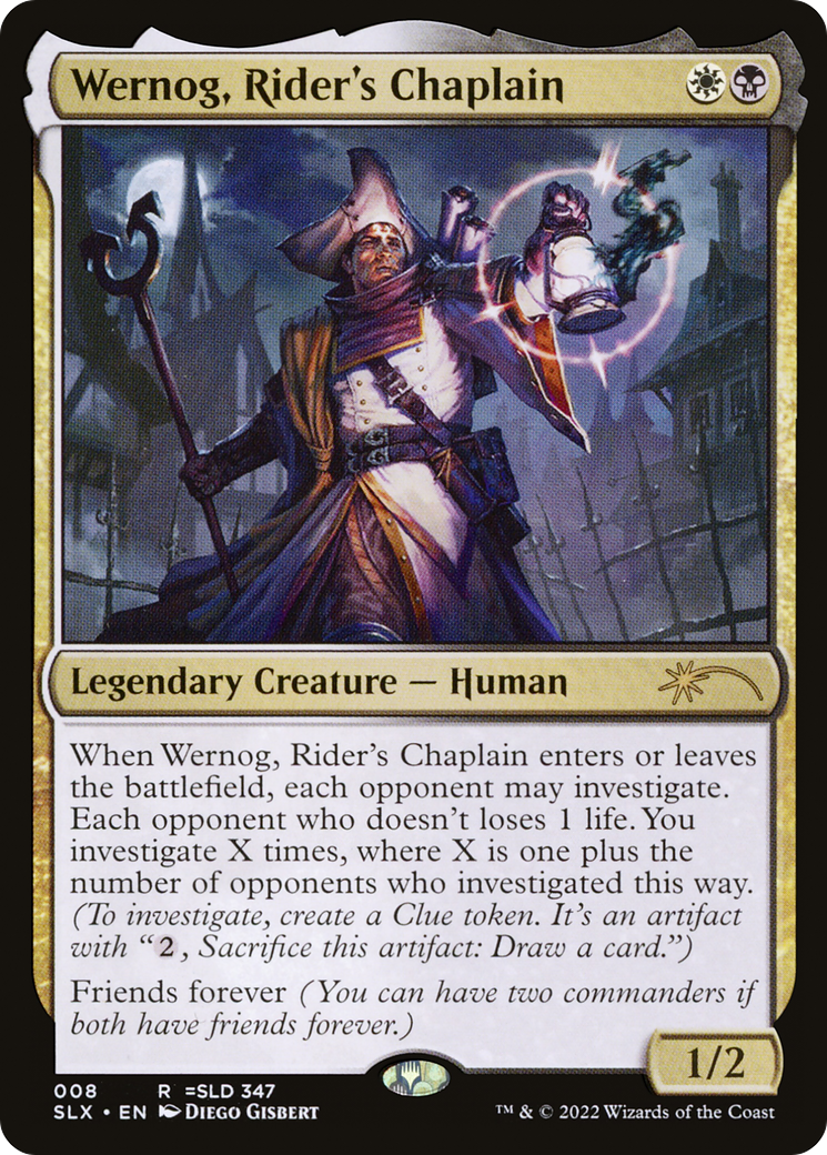 Wernog, Rider's Chaplain (SLX-008) - Universes Within - Premium MTG Single from Wizards of the Coast - Just $0.14! Shop now at Game Crave Tournament Store