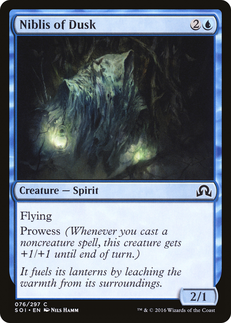 Niblis of Dusk (SOI-076) - Shadows over Innistrad - Premium MTG Single from Wizards of the Coast - Just $0.08! Shop now at Game Crave Tournament Store