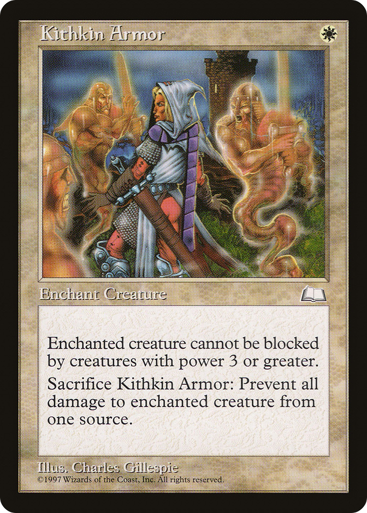 Kithkin Armor (WTH-019) - Weatherlight - Premium MTG Single from Wizards of the Coast - Just $0.08! Shop now at Game Crave Tournament Store