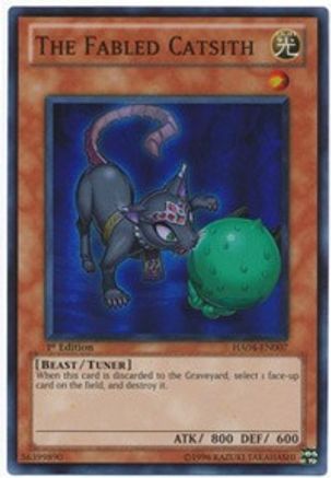 The Fabled Catsith (HA04-EN007) - Hidden Arsenal 4 1st Edition - Premium Yugioh Single from Konami - Just $1.08! Shop now at Game Crave Tournament Store