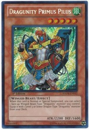 Dragunity Primus Pilus (HA04-EN012) - Hidden Arsenal 4 Unlimited - Premium Yugioh Single from Konami - Just $0.25! Shop now at Game Crave Tournament Store