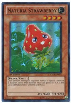 Naturia Strawberry (HA04-EN021) - Hidden Arsenal 4 1st Edition - Premium Yugioh Single from Konami - Just $0.25! Shop now at Game Crave Tournament Store