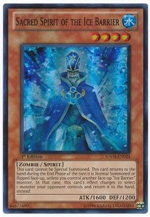 Sacred Spirit of the Ice Barrier (HA04-EN024) - Hidden Arsenal 4 1st Edition - Premium Yugioh Single from Konami - Just $0.26! Shop now at Game Crave Tournament Store