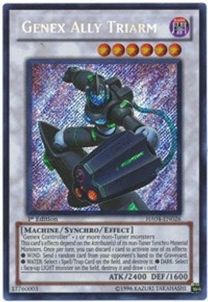 Genex Ally Triarm (HA04-EN026) - Hidden Arsenal 4 Unlimited - Premium Yugioh Single from Konami - Just $0.08! Shop now at Game Crave Tournament Store