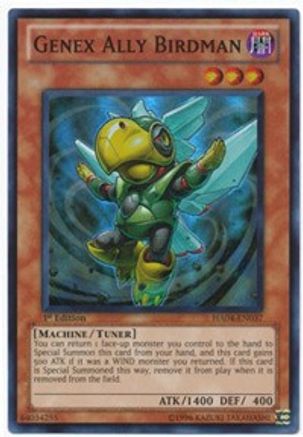 Genex Ally Birdman (HA04-EN037) - Hidden Arsenal 4 1st Edition - Premium Yugioh Single from Konami - Just $0.11! Shop now at Game Crave Tournament Store