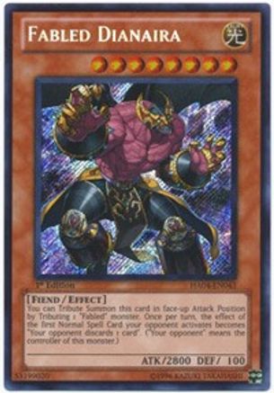 Fabled Dianaira (HA04-EN043) - Hidden Arsenal 4 Unlimited - Premium Yugioh Single from Konami - Just $0.25! Shop now at Game Crave Tournament Store