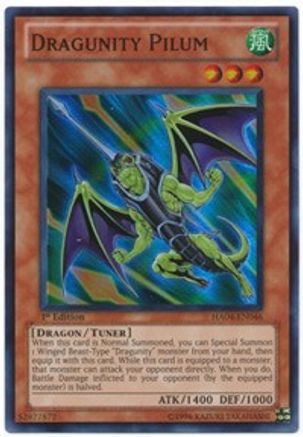 Dragunity Pilum (HA04-EN046) - Hidden Arsenal 4 1st Edition - Premium Yugioh Single from Konami - Just $0.08! Shop now at Game Crave Tournament Store