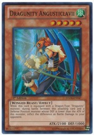 Dragunity Angusticlavii (HA04-EN047) - Hidden Arsenal 4 Unlimited - Premium Yugioh Single from Konami - Just $0.25! Shop now at Game Crave Tournament Store