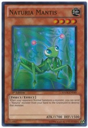 Naturia Mantis (HA04-EN049) - Hidden Arsenal 4 1st Edition - Premium Yugioh Single from Konami - Just $0.26! Shop now at Game Crave Tournament Store