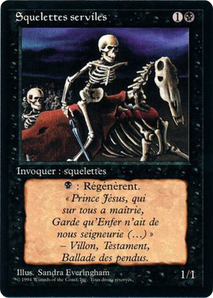 Drudge Skeletons (FBB-107) - Foreign Black Border - Premium MTG Single from Wizards of the Coast - Just $0.08! Shop now at Game Crave Tournament Store