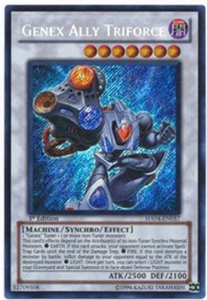 Genex Ally Triforce (HA04-EN057) - Hidden Arsenal 4 Unlimited - Premium Yugioh Single from Konami - Just $0.25! Shop now at Game Crave Tournament Store