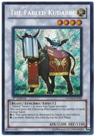 The Fabled Kudabbi (HA04-EN058) - Hidden Arsenal 4 1st Edition - Premium Yugioh Single from Konami - Just $0.08! Shop now at Game Crave Tournament Store