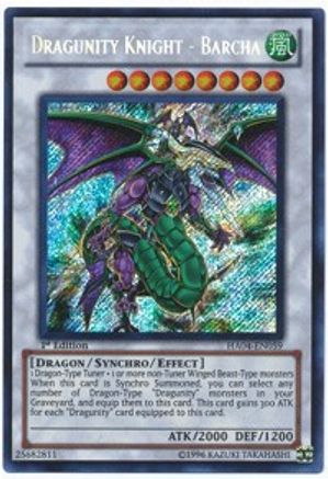 Dragunity Knight - Barcha (HA04-EN059) - Hidden Arsenal 4 Unlimited - Premium Yugioh Single from Konami - Just $1.45! Shop now at Game Crave Tournament Store