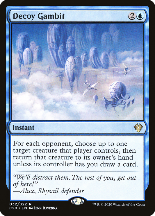 Decoy Gambit (C20-032) - Commander 2020 - Premium MTG Single from Wizards of the Coast - Just $0.08! Shop now at Game Crave Tournament Store