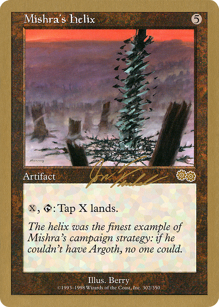 Mishra's Helix (WC00-JF302) - World Championship Decks 2000 - Premium MTG Single from Wizards of the Coast - Just $0.26! Shop now at Game Crave Tournament Store