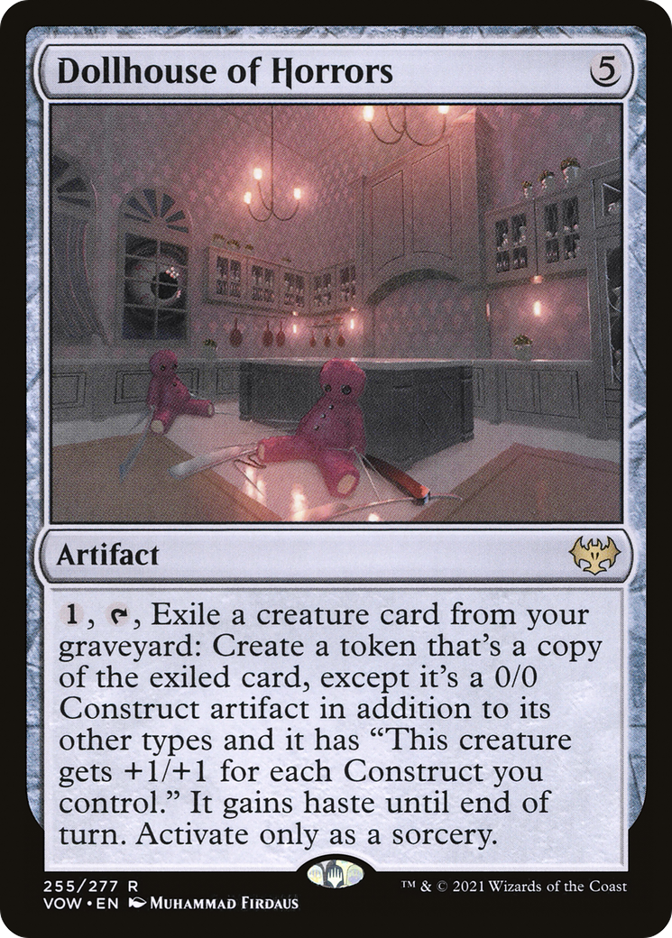 Dollhouse of Horrors (VOW-255) - Innistrad: Crimson Vow - Premium MTG Single from Wizards of the Coast - Just $0.08! Shop now at Game Crave Tournament Store
