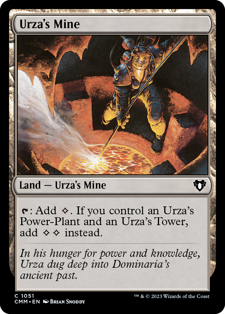 Urza's Mine (CMM-1051) - Commander Masters - Premium MTG Single from Wizards of the Coast - Just $0.22! Shop now at Game Crave Tournament Store