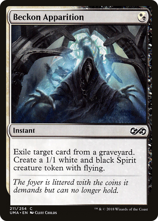 Beckon Apparition (UMA-211) - Ultimate Masters Foil - Premium MTG Single from Wizards of the Coast - Just $0.28! Shop now at Game Crave Tournament Store