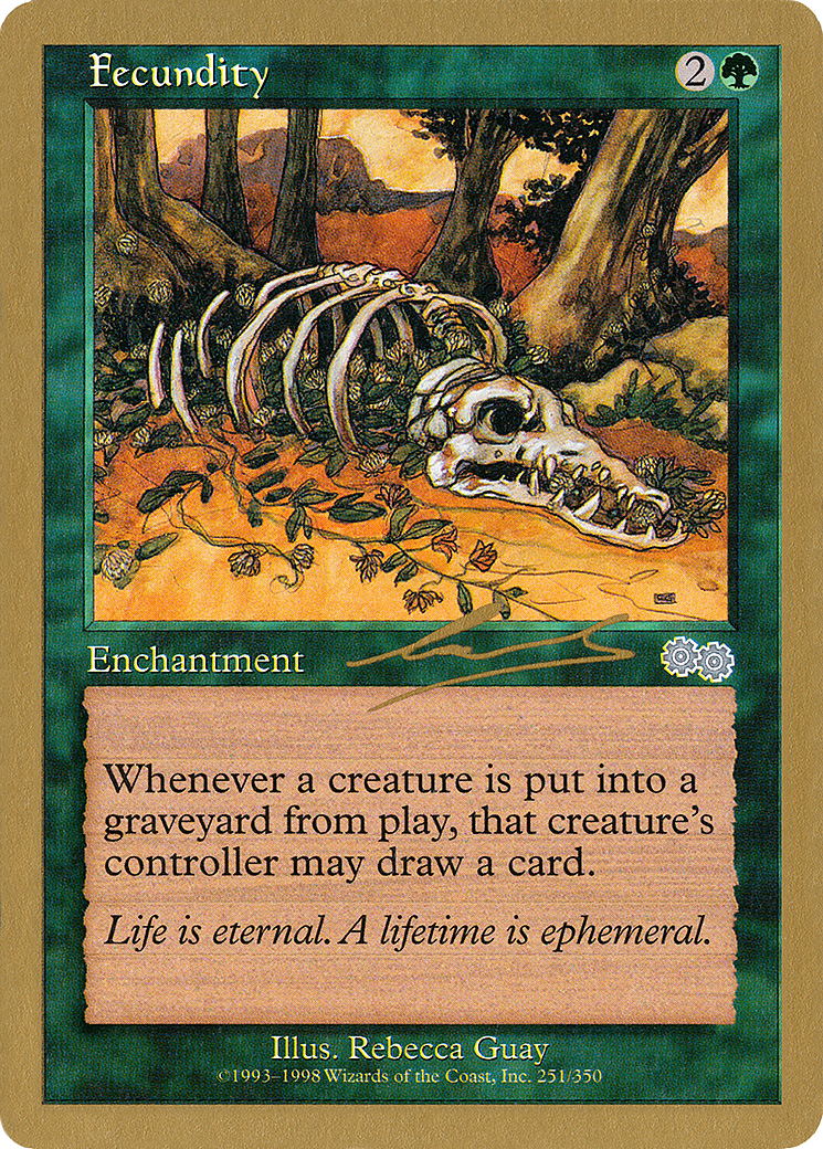 Fecundity (WC00-NL251) - World Championship Decks 2000 - Premium MTG Single from Wizards of the Coast - Just $0.13! Shop now at Game Crave Tournament Store
