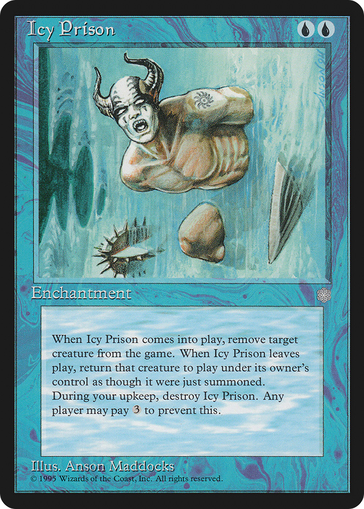 Icy Prison (ICE-074) - Ice Age - Premium MTG Single from Wizards of the Coast - Just $0.08! Shop now at Game Crave Tournament Store