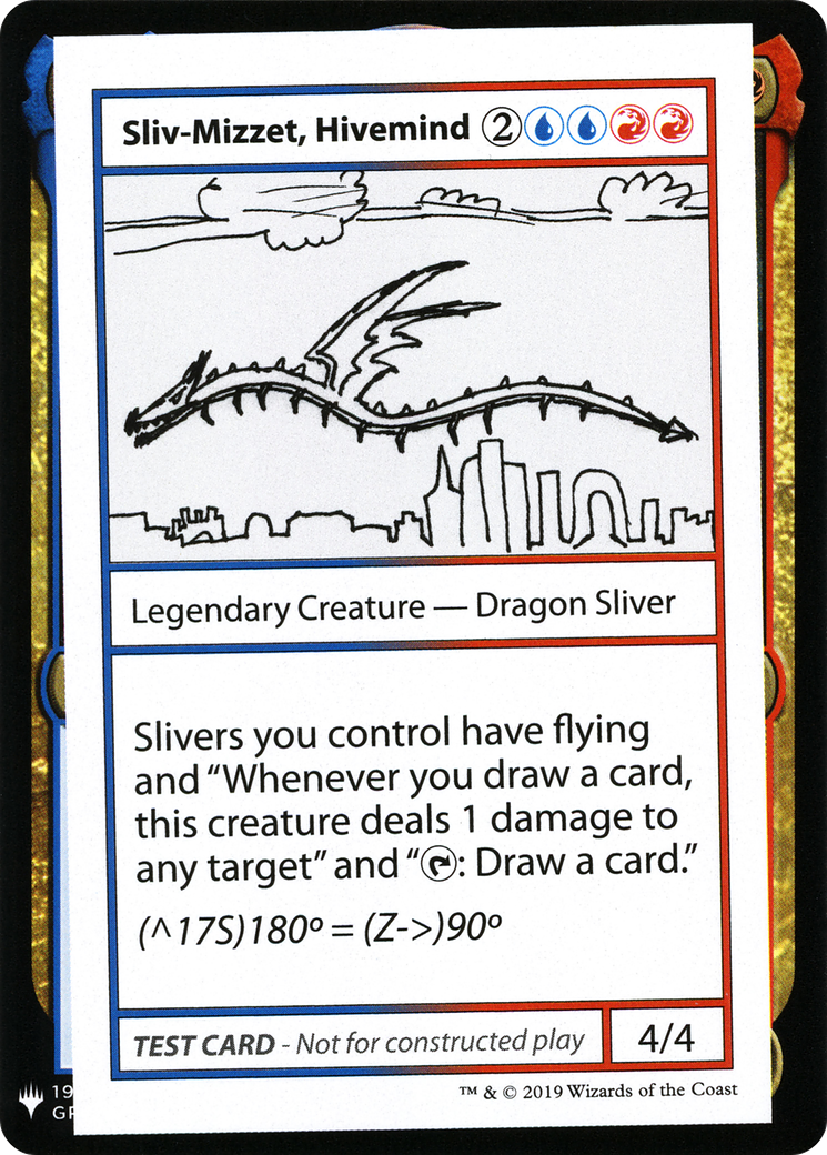 Sliv-Mizzet, Hivemind (CMB1-099) - Mystery Booster Playtest Cards 2019 - Premium MTG Single from Wizards of the Coast - Just $2.81! Shop now at Game Crave Tournament Store