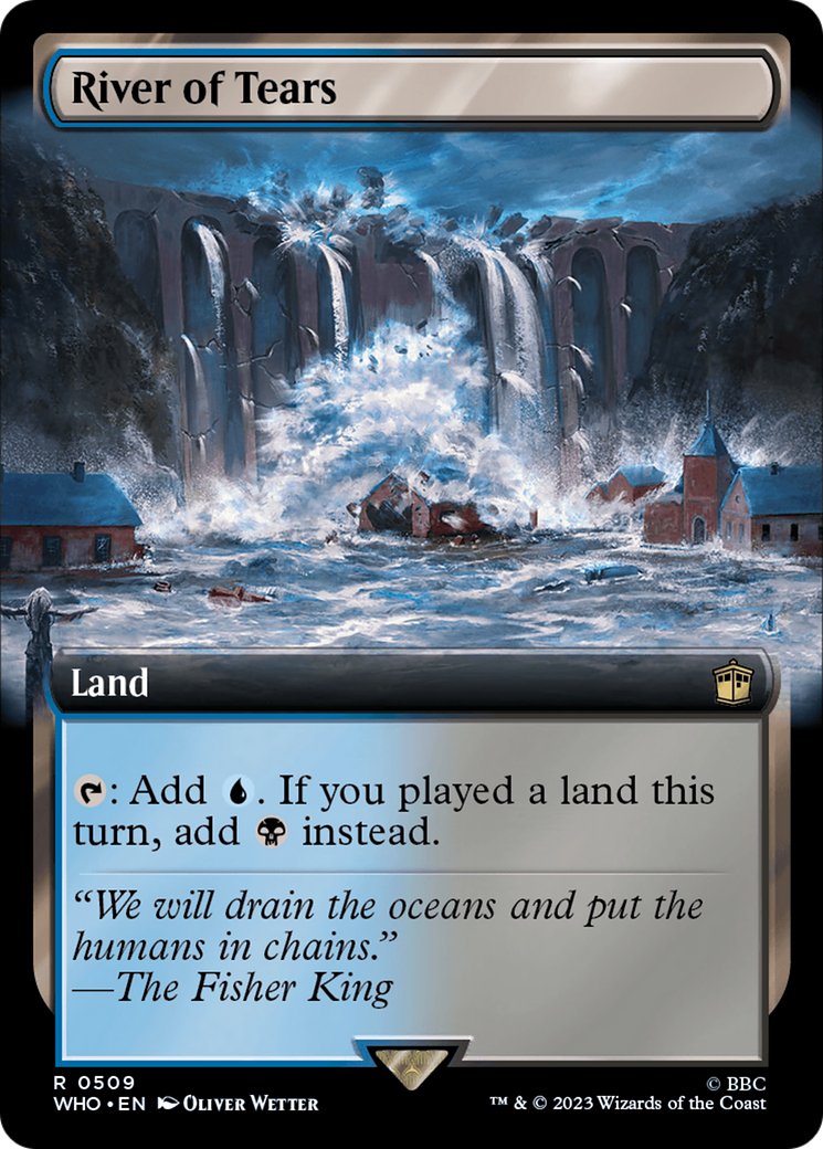 River of Tears (WHO-509) - Doctor Who: (Extended Art) - Premium MTG Single from Wizards of the Coast - Just $0.10! Shop now at Game Crave Tournament Store