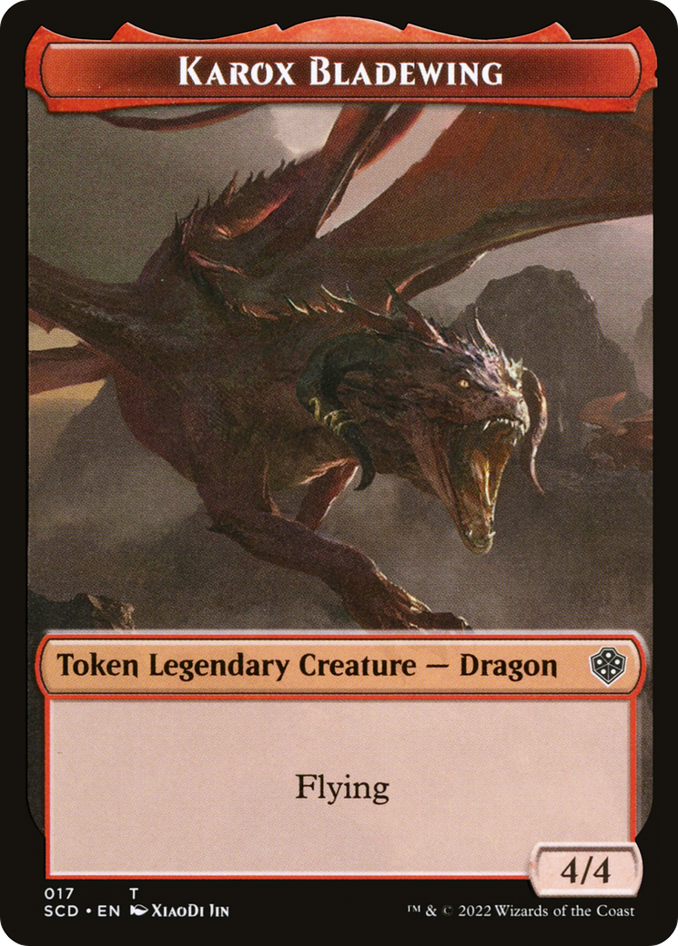 Karox Bladewing (TSCD-017) - Starter Commander Deck Tokens - Premium MTG Single from Wizards of the Coast - Just $0! Shop now at Game Crave Tournament Store